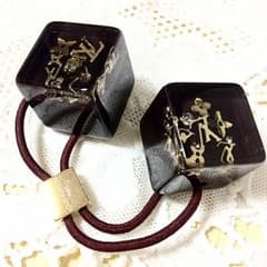 正規品⭐️良品⭐️ルイヴィトン⭐️キューブ⭐️ヘアゴムのサムネイル