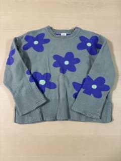 baby GAP 花柄 セーター 5歳のサムネイル