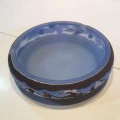 エミール・ガレ 復刻版 ルーマニア製 新品 ハンドメイド 灰皿 小物入れ 花瓶 エミール・ガレ 復刻版 ルーマニア製 ハンドメイド 灰皿 小物入れ 花瓶