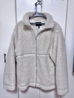 H&M ボアジャケット ホワイト Mサイズのサムネイル
