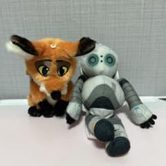 野生の島のロズ ぬいぐるみマスコット 2点セットのサムネイル
