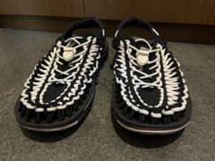 KEEN サンダル UNEEK（キーン・ユニーク）ネイビー/ホワイトのサムネイル