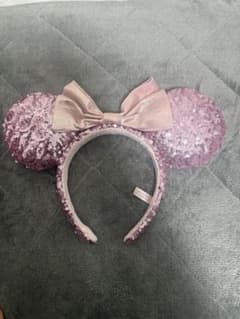ディズニーカチューシャ スパンコール ピンクのサムネイル