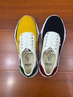 極美品maison mihara yasuhiro スニーカー マルチカラー