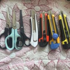 カッター・はさみセット 7本のサムネイル