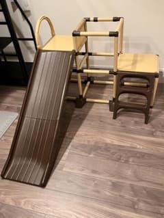 室内ジャングルジム＋滑り台