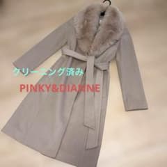 PINKY&DIANNE カシミヤ混♡フォックスファーコート - メルカリ