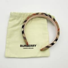 BURBERRY カチューシャ ヘアバンド ヘアアクセサリー ノバチェック
