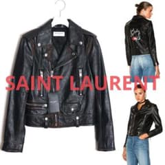 SAINT LAURENT PARIS 17AW L01 レザーライダース 34 SAINT LAURENT PARIS 17AW L01 レザーライダース 34 - メルカリ