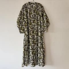 saruche サルーチェ 花柄 ブロックプリント インド綿 クルタ