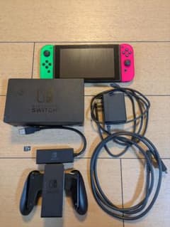 Nintendo Switch 本体スプラトゥーンカラー SDカード有線LAN付 Nintendo Switch 本体スプラトゥーンカラー SDカード有線LAN付 - メルカリ