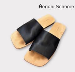 エンダースキーマ vachetta slide ラバー付 ブラック サイズ3 エンダースキーマ vachetta slide ラバー付 ブラック サイズ3 - メルカリ