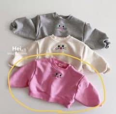 美品】hei トレーナーmtm xs 韓国子供服 - メルカリ