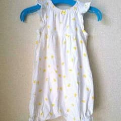 kiriii様専用☺レモン柄ロンパースのサムネイル