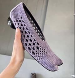 paula canovas del vas 23SS パンプス