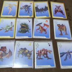ファイナルファンタジー8 モンスター トレーディングカード 12枚