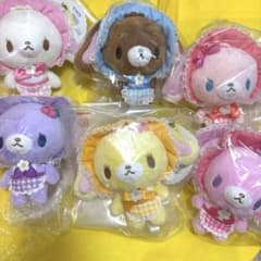 ི様 シュガーバニーズ SPINNS カラビナ マスコット6体セット コンプ