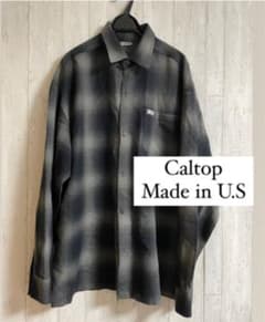 caltop チェックシャツ アメカジ US製のサムネイル