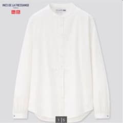 ユニクロ UNIQLO イネス　ピンタックシャツのサムネイル