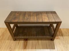 【まつなおさん専用】niko and ニコアンド　オリジナル　ベンチシェルフ まつなおさん専用】niko and ニコアンド オリジナル ベンチシェルフ