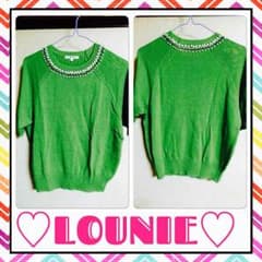 【LOUNIE】半袖 ドルマンセーターのサムネイル