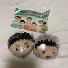 ハイキュー!! ぬいぐるみクリップ2 赤葦京治 木兎光太郎のサムネイル