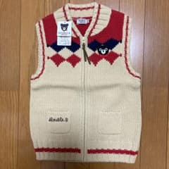 ミキハウス ニットベストのサムネイル