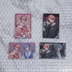 ぎゃうるふ ランダムチェキ風カード にじさんじ 小柳ロウ 赤城ウェン