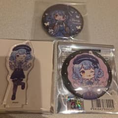 橘シェリー 魔法少女ノ魔女裁判 まのさば 缶バッジ プチスタンド