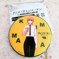 チェンソーマン アニメイトカフェ コラボグッズ トレーディング缶バッジ マキマのサムネイル