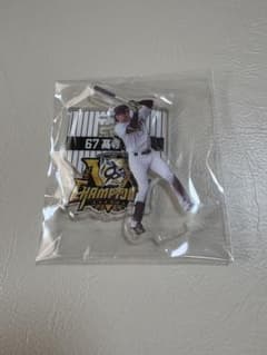 阪神タイガース90周年記念ロゴ入りアクリルスタンド 髙寺望夢 67