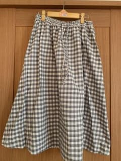 グレーチェック　スカートのサムネイル