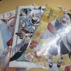 ホロライブ 白上フブキ クリアファイル3点セット - メルカリ