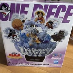 ワンピース一番くじD賞　ONE PIECE モンキー・D・ルフィ フィギュアのサムネイル