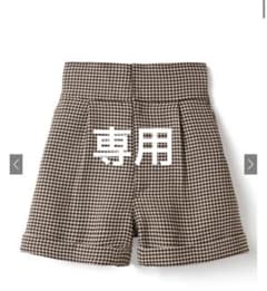 GRL 千鳥柄ハイウエストショートパンツ[tu230]のサムネイル