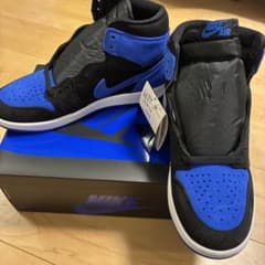 Nike Air Jordan 1 Hiロイヤル スウェード27cm - メルカリ