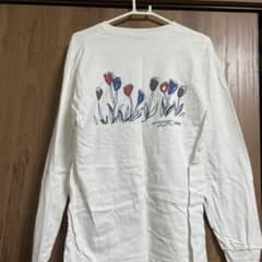ciatre チューリッププリント 長袖Tシャツ ホワイトのサムネイル
