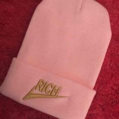 JOYRICH＊ニット帽ピンクのサムネイル