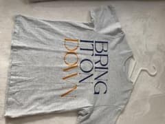 MOUSSY ロゴTシャツ グレーのサムネイル