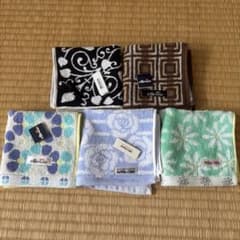 タオルハンカチ 5枚セット ブランドロゴ入り - 3