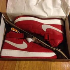 クロノクル様 お取り置きair force 1 hi  赤 ナイキ エアフォースのサムネイル