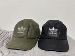 adidas adidas originalトレフォイル キャップ 古着 レザーのサムネイル