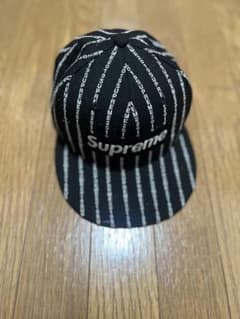 Supreme キャップ ブラックのサムネイル