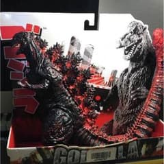 ゴジラ リペイント品、指人形セットのサムネイル
