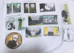 Jujutsu Kaisen Card Sticker Can Badge Inumaki Toge Bundle 1