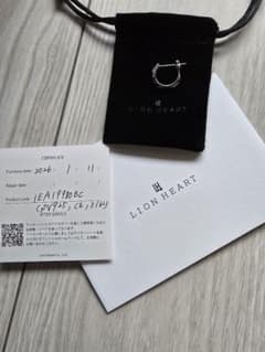 LION HEART ピアス 1EA199B0BC 片耳用のサムネイル