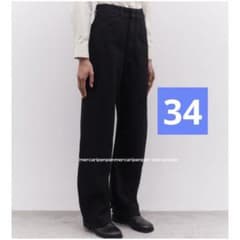 lemaire ルメール ハイウエスト カーブパンツ デニム サイズ34 - メルカリ