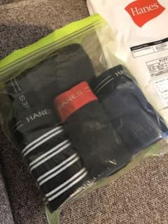 Hanes ボクサーパンツ　4枚セットのサムネイル