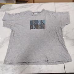 50.Calvin Klein カルバンクライン Tシャツ グレー XLのサムネイル