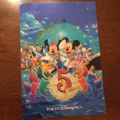 東京ディズニーシー 5周年ステッカーのサムネイル